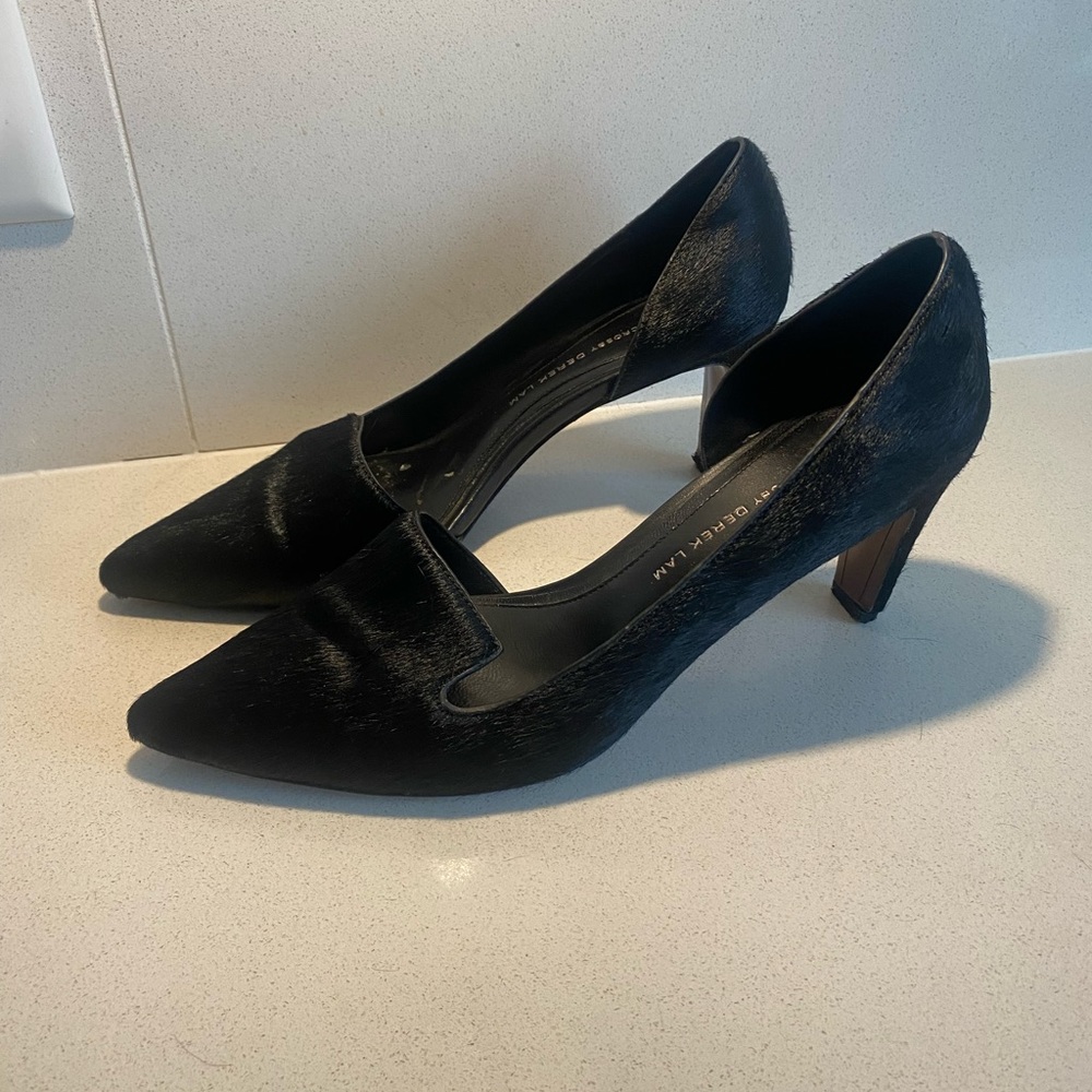 10 Crosby Derek Lam Black Heels